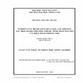 Nghiên cứu bệnh giun đũa lợn (Ascariosis) tại một số địa phương thuộc tỉnh Thái Nguyên và biện pháp phòng trị
