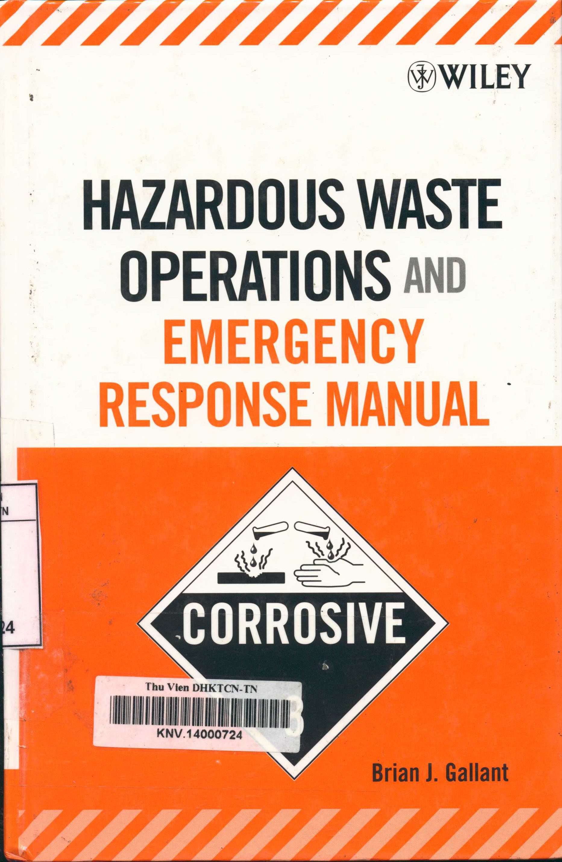 Hazardous waste operations and emergency response manual