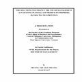 The solutions to enhance the use of management accounting in small and medium enterprises in Thai Nguyen Province 