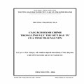 Cải cách hành chính trong lĩnh vực thu hút đầu tư của tỉnh Thái Nguyên