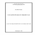 Văn xuôi Yên Bái từ 1986 đến nay