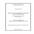 Du ký về vùng Đông Bắc Việt Nam nửa đầu thế kỷ XX