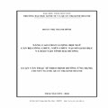 Nâng cao chất lượng đội ngũ cán bộ công chức, viên chức tại Sở Giáo dục và Đào tạo tỉnh Hải Dương
