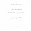 Chủ đề biển đảo trong sáng tác của Trần Đăng Khoa