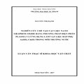 Nghiên cứu chế tạo vật liệu nano graphite oxide bằng phương pháp điện phân plasma và ứng dụng làm vật liệu hấp phụ As(III), Cd(II) trong môi trường nước