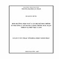 Bồi dưỡng đội ngũ cán bộ hành chính ở Trường Cao đẳng Cộng đồng Bắc Kạn theo vị trí việc làm