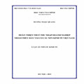 Hoàn thiện thuế nhu nhập doanh nghiệp nhằm thúc đẩu tái cơ cấu nền kinh tế Việt Nam