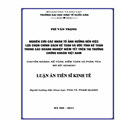 Nghiên cứu các nhân tố ảnh hưởng đến việc lựa chọn chính sách kế toán và ước tính kế toán trong các doanh nghiệp niêm yết trên thị trường chứng khoán Việt Nam