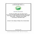 Đánh giá hiệu quả sử dụng đất của các tổ chức kinh tế được Nhà nước giao đất, cho thuê đất tại thành phố Hạ Long - tỉnh Quảng Ninh, giai đoạn 2010 đến 2015