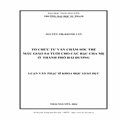 Tổ chức tư vấn chăm sóc trẻ mẫu giáo 5-6 tuổi cho các bậc cha mẹ ở thành phố Hải Dương