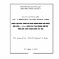 Động lực học sóng với quá trình trao đổi nhiệt và khối lượng giữa các pha trong một số hỗn hợp chất lỏng chứa bọt hơi