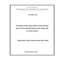 Phương pháp tinh chỉnh tham số mờ gia tử của hệ mờ dạng luật phân lớp và ứng dụng