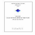 Giáo trình luật tố tụng hình sự