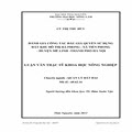 Đánh giá công tác đấu giá quyền sử dụng đất khu đô thị Hà Phong - Xã Tiền Phong - huyện Mê Linh - Thành phố Hà nội